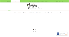 Desktop Screenshot of nirvanahealthproducts.com